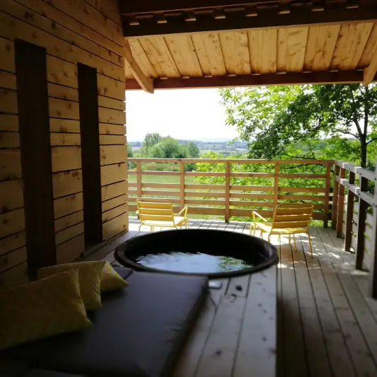 cabane et spa normandie
