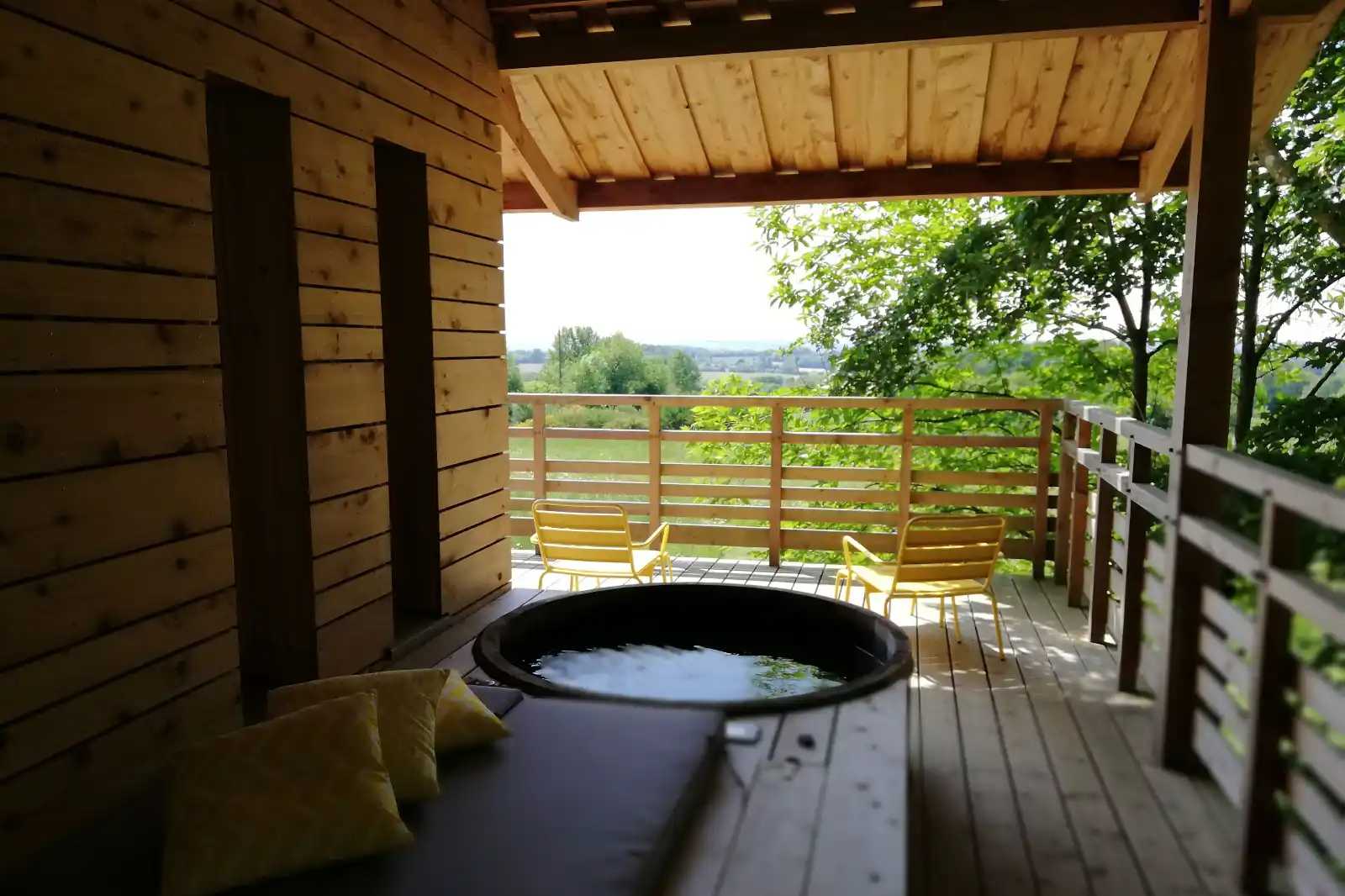 cabane spa le perche en normandie